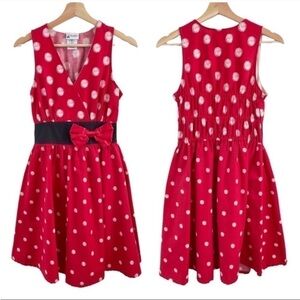 DISNEY PARKS Polka Dot Minnie Mouse Dress size XS